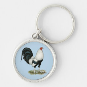 Porte-clés Gamecock argenté