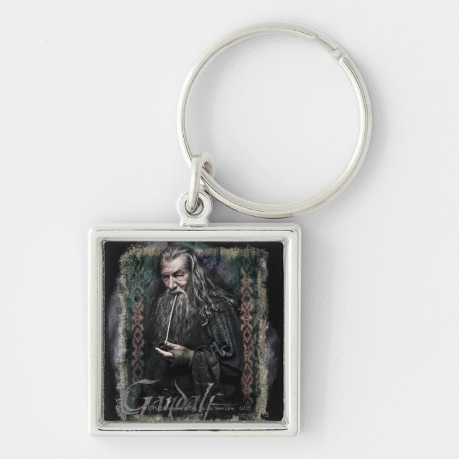 Porte-clés Gandalf Avec nom (Devant)