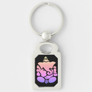 Porte-clés Ganesh - Dieu hindou de la richesse et 