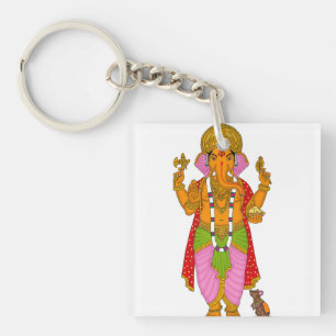 Porte-clés Ganesha et porte-clés dévotionnel