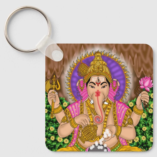 Porte-clés Ganesha Keychain (Recto)