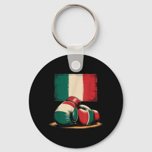 Porte-clés Gants de boxe mexicains combattant Los Guantes De