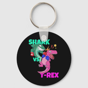 Porte-clés Gants de boxe requin vs dinosaure T Rex pour enfan