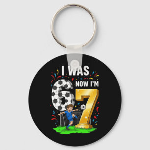 Porte-clés Garçon d'anniversaire J'avais 6 ans Maintenant j'a
