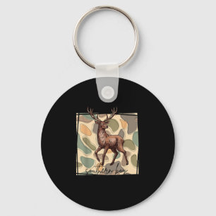 Porte-clés Garçon du Sud Local Chasse au Cerf Camo Extérieur