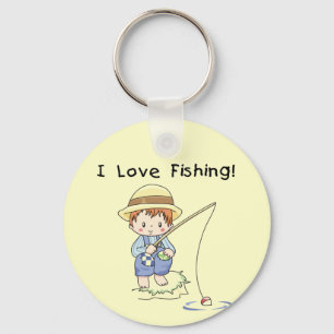 Porte-clés Garçon I Love Fishing Tshirts et cadeaux