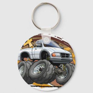 Porte-clés Garde forestière blanche