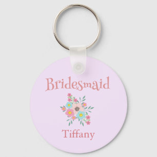 Porte-clés Gardien Floral de Bridesmaid