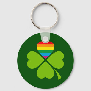 Porte-clés Gay Lucky Clover