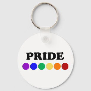 Porte-clés Gay pride Dots LGBT Rainbow Porte - clé