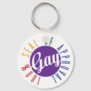 Porte-clés Gay Seal of Approval