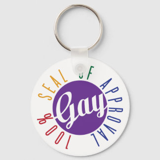 Porte-clés Gay Seal of Approval