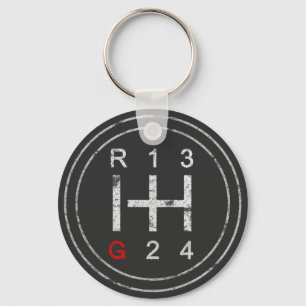 Porte-clés Gearshift Knob Syncro T3 Vanagon Classic Car