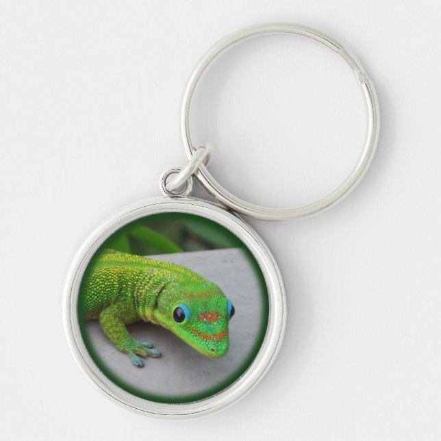 Porte-clés Gecko du Jour de la Poussière d'or - Audition et q (Devant)