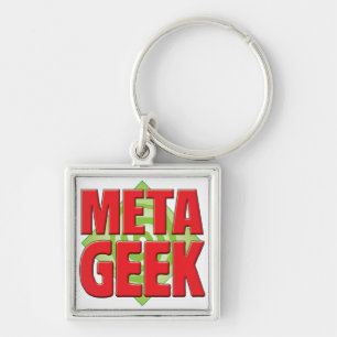 Porte-clés Geek v2 de méta
