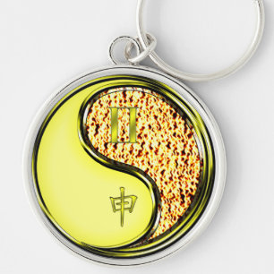 Porte-clés Gemini et singe du feu