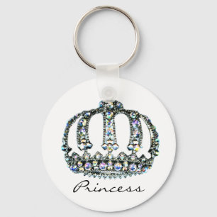 Porte-clés Gemme d'une princesse Keychain de diadème