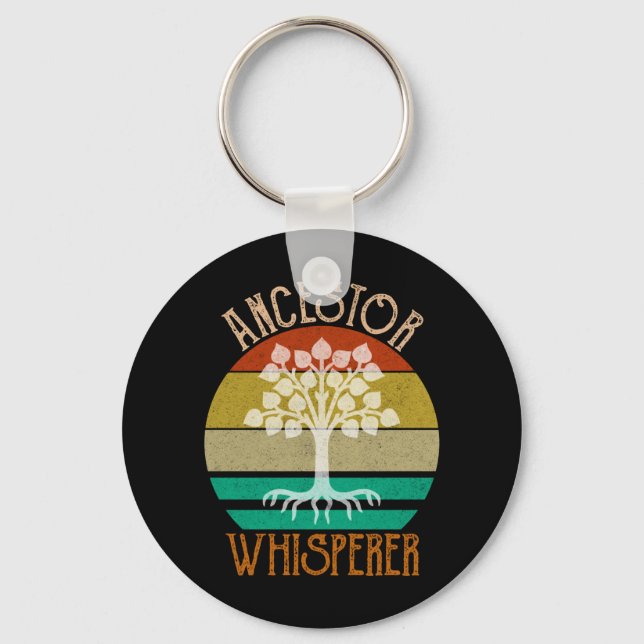 Porte-clés Généalogie de l'ancêtre Whisperer (Recto)
