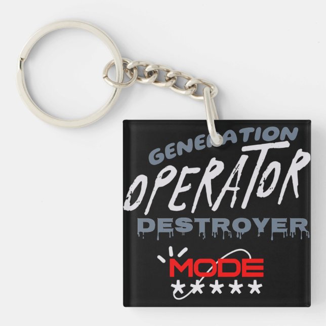 Porte-clés Generation Operator Destroyer Mode (Devant)