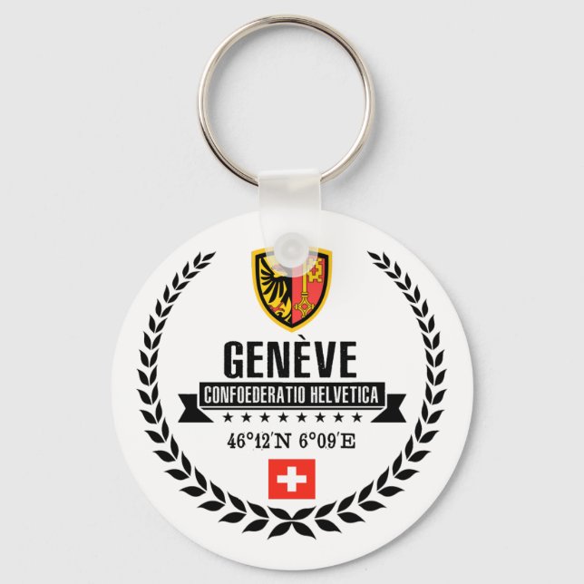 Porte-clés Genève (Recto)