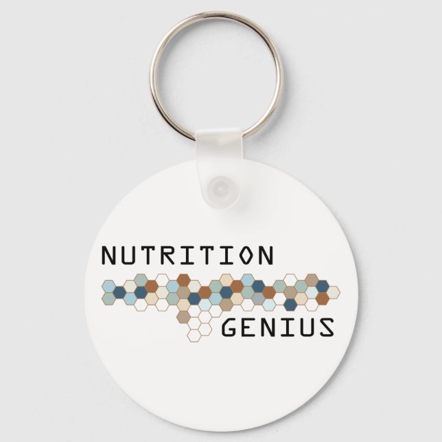 Porte-clés Génie de la nutrition (Recto)
