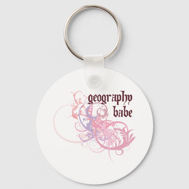 Porte-clés Géographie Babe (Recto)