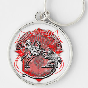 Porte-clés George et le Dragon