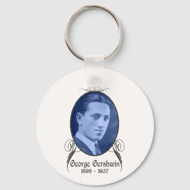 Porte-clés George Gershwin (Recto)