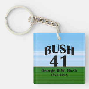 Porte-clés George H.W. Bush 1924-2018