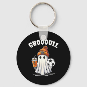 Porte-clés Ghoooal Fantôme de Football Halloween Football drô