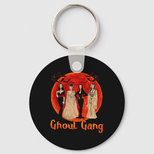Porte-clés Ghoul Gang Horreur Goth Queens Halloween Mariée Am (Recto)