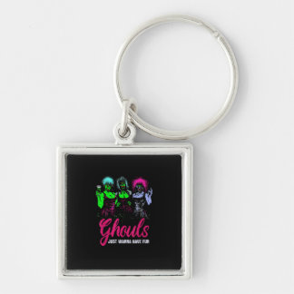 Porte-clés Ghouls veut juste s'amuser - Drôle Hallowe Vintage