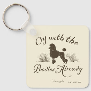 Porte-clés Gilmore Girls   Oy avec les PoodlesDesign