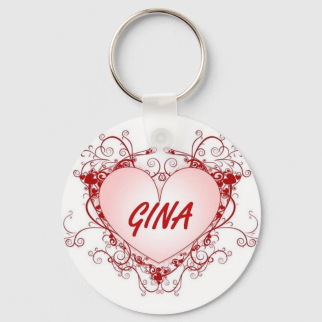 PORTE-CLÉS GINA (Recto)