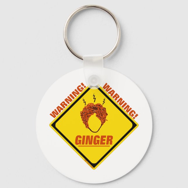 Porte-clés Ginger Alert ! (Recto)