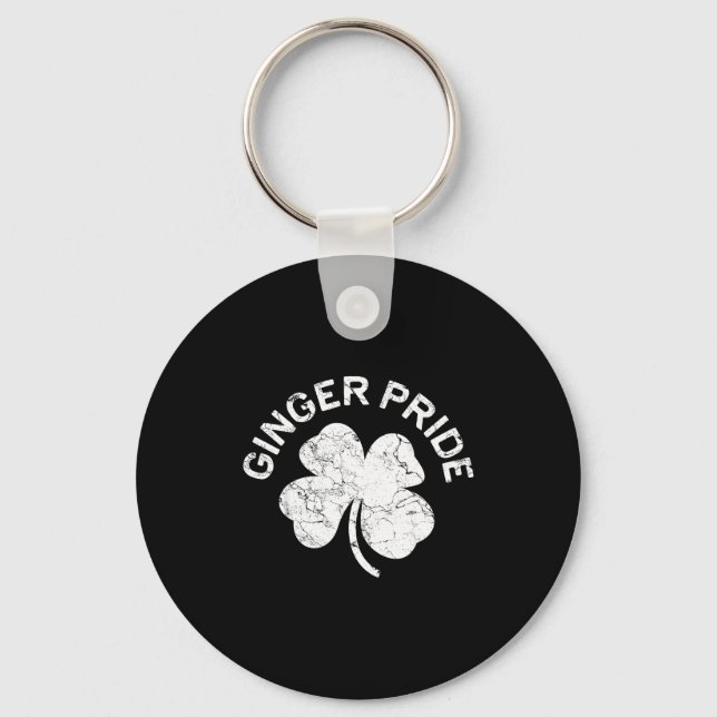 Porte-clés Ginger Pride Shirt Irish Men Women St Patricks Day (Recto)