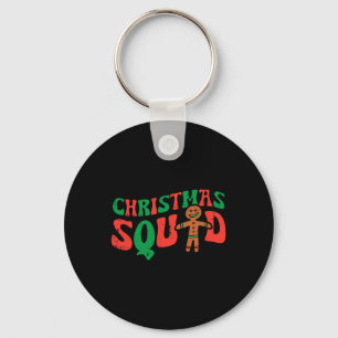 Porte-clés Gingerpain d'épice de Noël Xmas Family Crew Men W