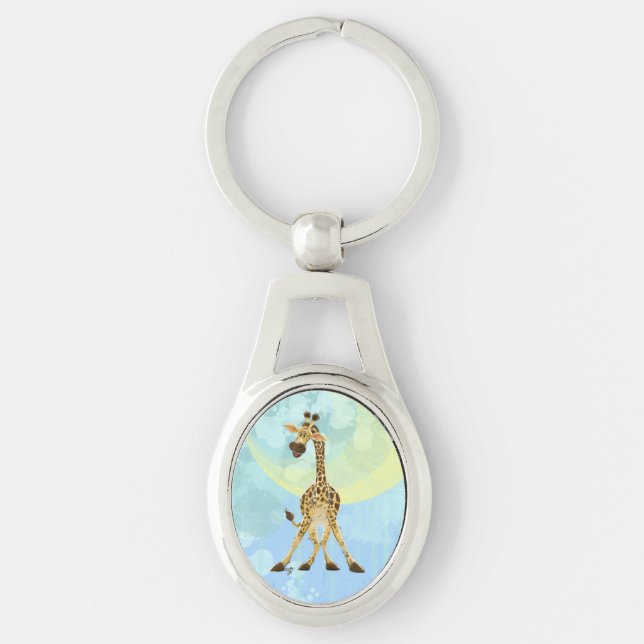 Porte-clés Giraffe de la Parade Animale (Devant)