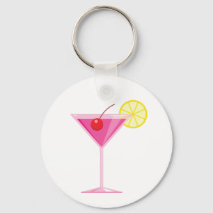 Porte-clés Girly Cocktail Porte - clé