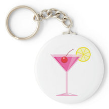 Girly Cocktail Porte - clé