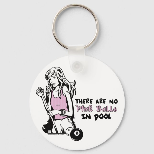 Porte-clés Girly Cue (Recto)