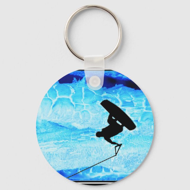Porte-clés glace wakeboard (Recto)