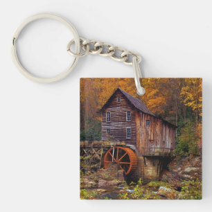 Porte-clés Glade Creek Grist Mill