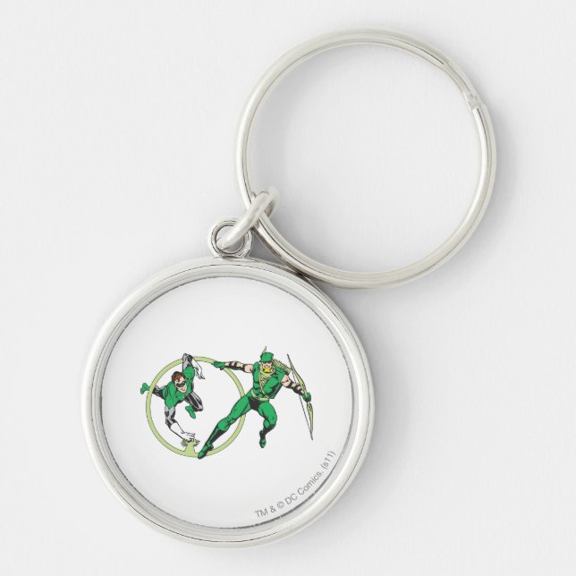 Porte-clés Gladiateur Emerald & Emerald Archer (Devant)