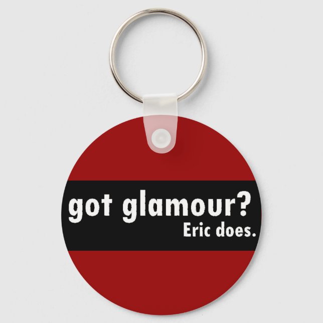 Porte-clés Glamor, Eric, (Recto)