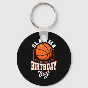 Porte-clés Glamour du garçon d'anniversaire Thème Sketll Fête