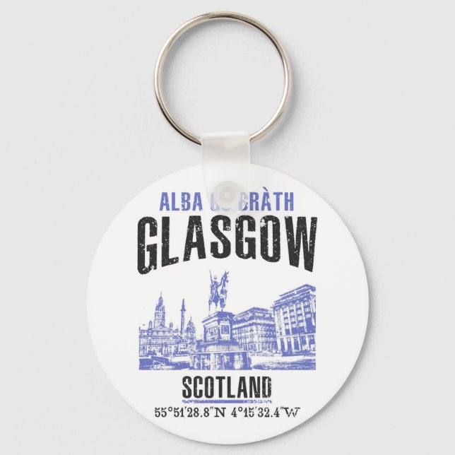 Porte-clés Glasgow (Recto)