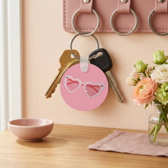 Porte-clés Glasses (Créateur téléchargé)