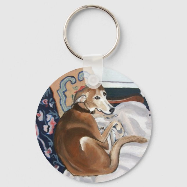 Porte-clés Glen le Porte - clé Lurcher (Recto)