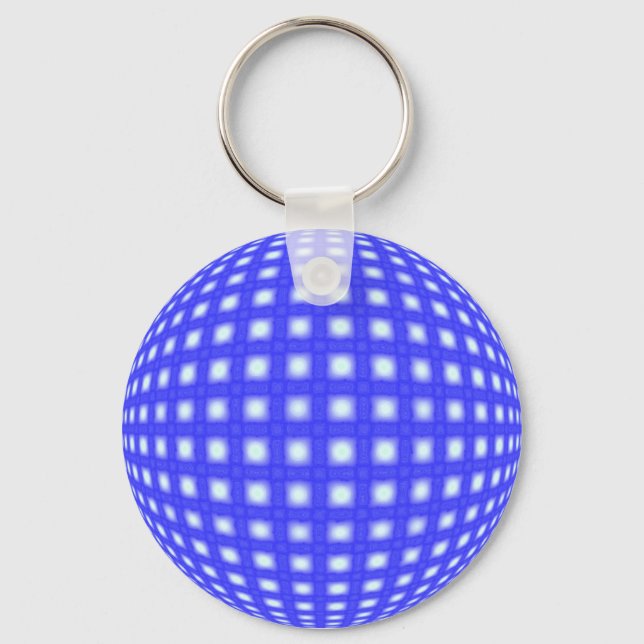 Porte-clés Globe carré Dot (Recto)